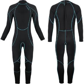 OMGear Kids Wetsuit 3mm Neoprene Thermal Swimsuit for Boy Girl Youth Children Junior Wet Suit for Cold Water Short/Long Sleeve Diving Suit for Surfing Snorkeling Scuba