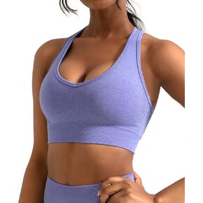 CELER Sports Bras for Women Racerback Chemistry Seamless Workout Yoga Gym Fitness Bra with Removable Pads in Kuwait