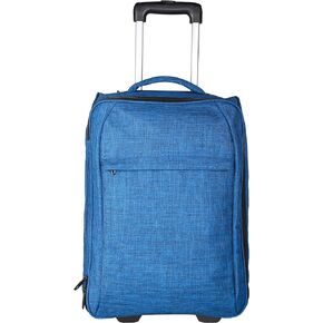 Travigo 20" Collapsible Carry On Luggage Two-Tone Polyester 900D Black