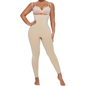 سالوبيت سوبرينكس مفتوح الصدر للنساء للتحكم في البطن، ملابس داخلية عالية الخصر وفخذ أنحف لكامل الجسم in Kuwait