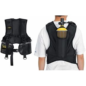 شنطة ظهر لخزان غوص سكوبا واسطوانة الاكسجين سعة 2 لتر، دعامة دعم لزجاجة اكسجين فردية قابلة للتعديل مع دعامة لاسطوانة الغاز، شنطة تخزين خلفية لمعدات الغطس in Kuwait