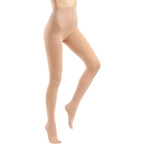 Womens Opaque Slimming Tights -High Waist Tummy Compression Pantyhose with Control Top in Kuwait