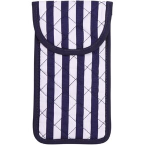 Marisa D'Amico Quilted Soft Eyeglass Case (Pouch), Cotton or Satin