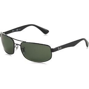 Ray-Ban Men's Rb3445 Rectangular Sunglasses in Kuwait