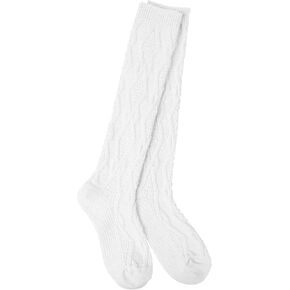 مجموعة جوارب طويلة للركبة من مجموعة عطلة نهاية الأسبوع الأكثر نعومة في العالم - جوارب عصرية فائقة النعومة - جوارب عالية محبوكة بالكابل للتجفيف بالمجفف in Kuwait