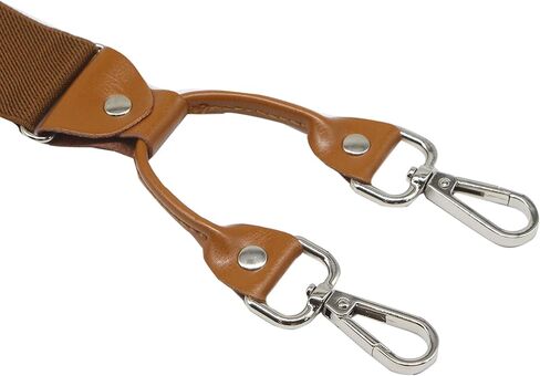 Doloise Men's Suspender Wide Adjustable and Elastic Braces Y Shape with Very Strong Hooks-Heavy Duty in Saudi Arabia