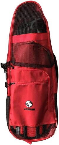 Kinno Scuba Backpack Snorkeling Gear Bag with Shoulder Strap for Mask, Snorkel, Fins | Brisbane Snorkeling, Beach and Sports Equipment Travel Deluxe Backpack Bag in Kuwait