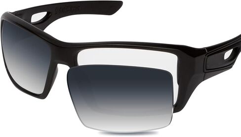 عدسات النظارات الشمسية البديلة Glintbay 100% بدقة مناسبة لـ Oakley Eyepatch 2 OO9136 in Kuwait