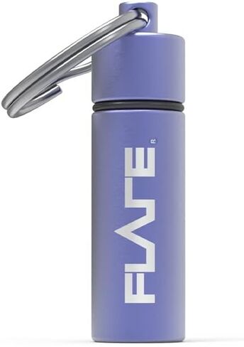 فلير اوديو كابسول بيربل - الومنيوم متين خفيف الوزن، مقاوم للماء، سلسلة مفاتيح، ارجواني، S in Kuwait