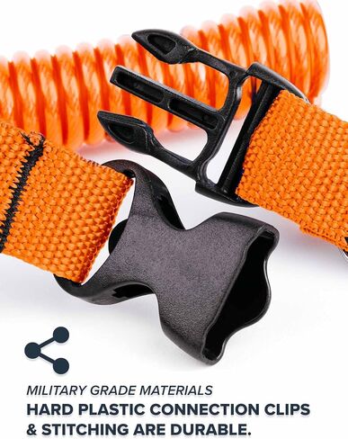 مشبك Rogue Endeavour® Fish Stringer، كبير، هيكل غير قابل للصدأ، حبل قصير من الفولاذ سريع التحرير مقاس 91.44 سم، مصمم لصيد الأسماك بالرمح، وصيد قوارب الكاياك والغوص وجميع أنواع الأسماك in Kuwait