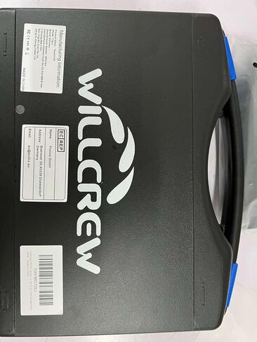 مصباح غوص احترافي من Willcrew DX150 بقوة 15000 لومن، مصباح غوص مقاوم للماء وقابل لإعادة الشحن تحت الماء، 4 أوضاع إضاءة مع شاحن وصندوق أدوات in Kuwait