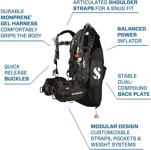 Scubapro Hydros Pro للرجال BCD مع منفاخ متوازن in Kuwait