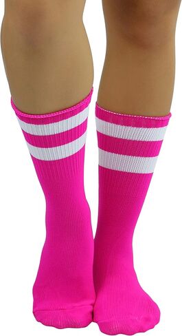 جوارب رياضية مرحة للسيدات من ToBeInStyle مصنوعة من الأكريليك مع شريط مزدوج علوي in Kuwait