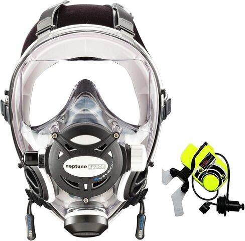 Ocean Reef Neptune Space GDivers Integrated Full Face Diving Mask with GSM G.Divers in Saudi Arabia