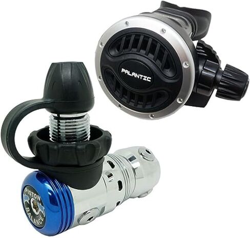 Scuba Choice Scuba Diving Palantic AS103 DIN Regulator Adjustable Second Stage with 27" Hose in Saudi Arabia