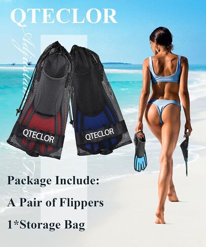 زعانف غص زعانف سباحة حجم السفر قصيرة قابلة للتعديل للغوص والغطس للبالغين الرجال والنساء والأطفال زعانف سباحة بكعب مفتوح in Kuwait