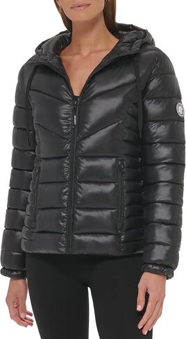 DKNY Women's Sport Lightweight Packable Puffer Jacket in Saudi Arabia