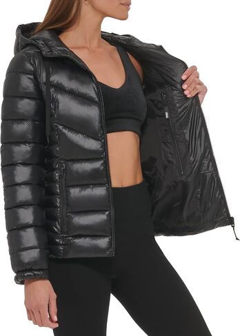 DKNY Women's Sport Lightweight Packable Puffer Jacket in Saudi Arabia