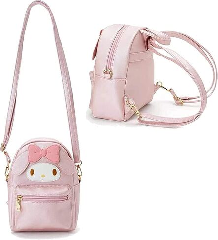تومبيتي أنيمي دمية تأثيري حقيبة زرقاء فاتحة Kawaii حقيبة ظهر صغيرة لطيف تأثيري حقيبة يد فتاة دمية (الأزرق) in Kuwait