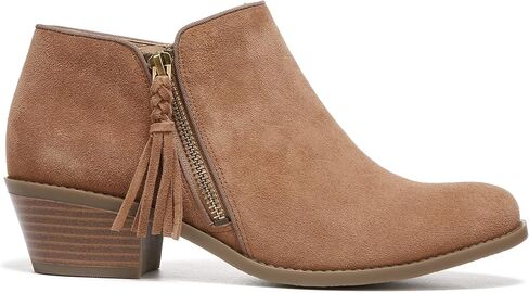 حذاء Vionic النسائي Felicity Marissa Suede قصير - حذاء كاحل داعم طارد للماء يتضمن نعل داخلي تقويمي مخفي مع دعم مدمج للقوس، عرض متوسط ​​وواسع in Saudi Arabia