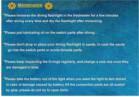 Scuba Diving Light Headlamp Underwater 150M Backup, Dive Flashlight 200 Lumens with Push-Button Switch, Stainless Steel Mask Strap Clip, Lanyard, Made in Taiwan in Kuwait