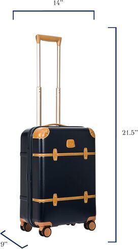 Bric's Bellagio 2.0 Spinner Trunk - 21 Inch - Luxury Bags for Women and Men - TSA Approved Luggage - Cream in Saudi Arabia