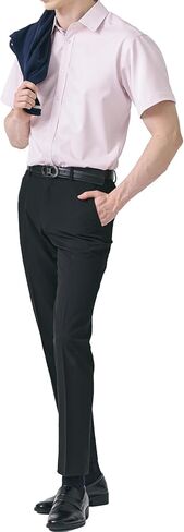 H2H Men's Casual Slim Fit Long/Short Sleeve Shirts Button Down Business Shirts in Saudi Arabia