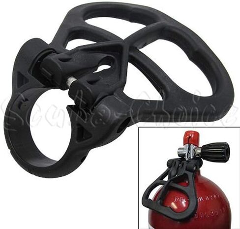 Scuba Choice Scuba Diving Dive Cylinder Tank Handle Holder Grip , Black in Saudi Arabia