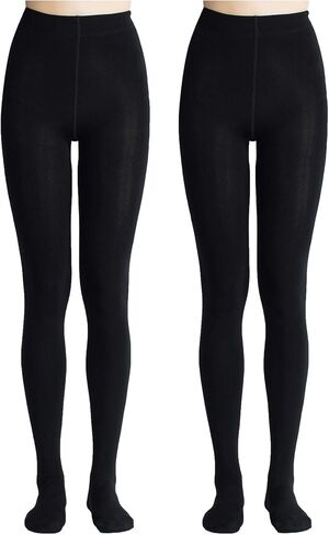 Sofie's Womens Fleece Lined Tights 160D - Classic Winter Thermal Opaque Tights in Saudi Arabia
