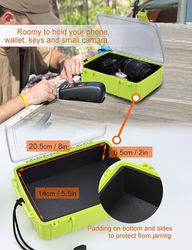 صندوق جاف Sjqecyfv صندوق مقاوم للماء للقوارب حاوية مقاومة للماء حاوية تخزين محكمة الغلق صندوق مقاوم للماء للتجديف صندوق تخزين جاف صندوق شفاف مقاوم للماء in Kuwait