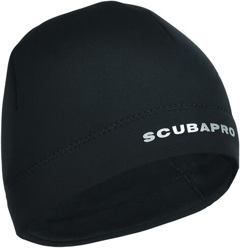 SCUBAPRO Neoprene Dive Beanie, Black, S/M in Saudi Arabia