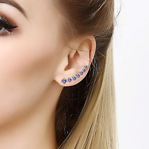 8/9/12 زوجًا من أقراط الأذن الذهبية والفضية للنساء ثقب الغضروف - متعدد الألوان 7 تشيكوسلوفاكيا أقراط مسمارية للفتيات المراهقات - أقراط أذن للنساء أزياء in Kuwait