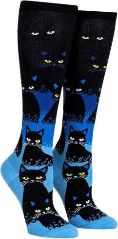 Sock It To Me, Women's Knee High, Cat Socks in Kuwait