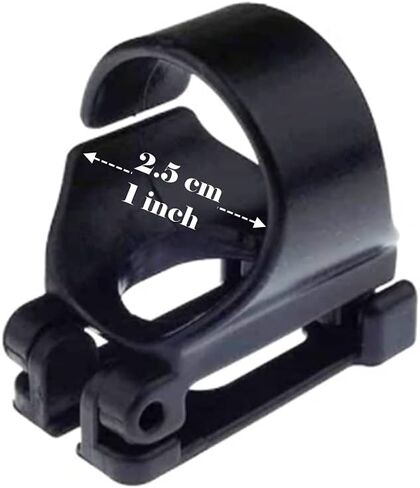 4 قطع من مشابك الغطس من لنجباباو، حامل انبوب غوص بلاستيكي عالمي 25 ملم، حامل انبوب التنفس الهوائي لمعدات الغوص والغطس in Kuwait