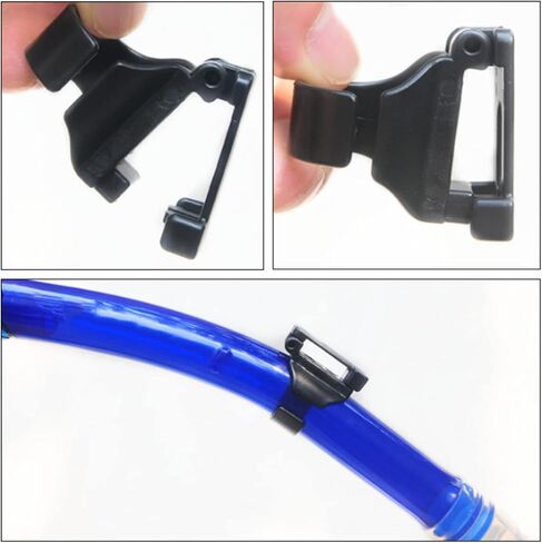 4 قطع من مشابك الغطس من لنجباباو، حامل انبوب غوص بلاستيكي عالمي 25 ملم، حامل انبوب التنفس الهوائي لمعدات الغوص والغطس in Kuwait