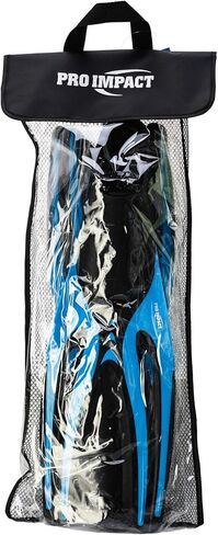 Pro Impact Swim Fins - Premium Scuba Diving Fins, Snorkel Fins for Adult & Kids - Versatile Diving Fins for Men, Women, Training & Lap Swimming - Dive & Snorkeling Fins for Adults, Boys & Girls in Kuwait