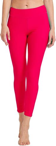 Micosuza Women's Swimming Tights Surfing Leggings Ankle-Length Rash Guard Capris Pants in Saudi Arabia
