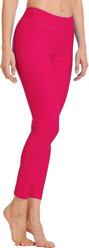 Micosuza Women's Swimming Tights Surfing Leggings Ankle-Length Rash Guard Capris Pants in Saudi Arabia