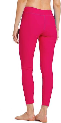 Micosuza Women's Swimming Tights Surfing Leggings Ankle-Length Rash Guard Capris Pants in Saudi Arabia