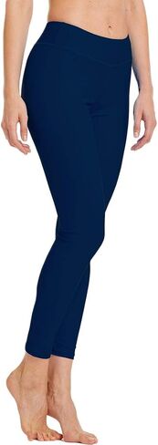 Micosuza Women's Swimming Tights Surfing Leggings Ankle-Length Rash Guard Capris Pants in Saudi Arabia