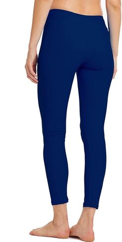 Micosuza Women's Swimming Tights Surfing Leggings Ankle-Length Rash Guard Capris Pants in Saudi Arabia