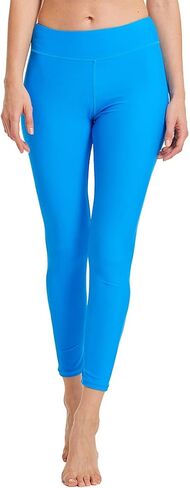 Micosuza Women's Swimming Tights Surfing Leggings Ankle-Length Rash Guard Capris Pants in Saudi Arabia
