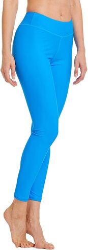 Micosuza Women's Swimming Tights Surfing Leggings Ankle-Length Rash Guard Capris Pants in Saudi Arabia