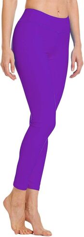 Micosuza Women's Swimming Tights Surfing Leggings Ankle-Length Rash Guard Capris Pants in Saudi Arabia