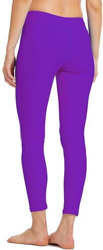 Micosuza Women's Swimming Tights Surfing Leggings Ankle-Length Rash Guard Capris Pants in Saudi Arabia