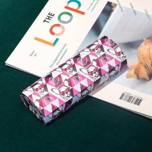 حافظة نظارات GUDVUE بهيكل صلب، حافظة نظارة شمسية محمولة، حافظة نظارة أنيقة من جلد البولي يوريثان، خفيفة الوزن in Kuwait