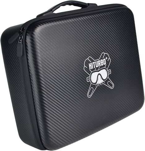 حقيبة منظم غوص سكوبا من هيتوربو مع اثنين من الرغوة المبطنة عالية الكثافة | حقائب واقية لمنظم الغوص لحقيبة غوص سكوبا الصلبة الكبيرة in Kuwait