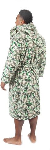 Forever Lazy Bathrobes for Women and Men, Hooded, Soft, Fuzzy Coral Fleece in Kuwait