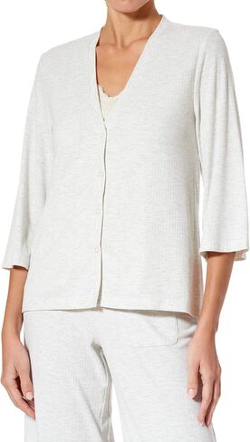 HUE Women's Ribbed Lounge and Sleep Pajama Separates in Saudi Arabia