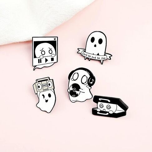 Calcifer Anime Pins for Backpacks Aesthetic,Funny Enamel Pins Set for hats,Cute Cartoon Brooches Pins for Jackets in Kuwait
